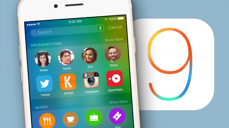 اکثر افراد دستگاه‌شان را به iOS 9 بروزرسانی کرده‌اند