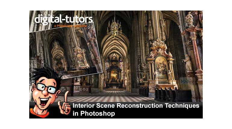 دانلود فیلم آموزشی Interior Scene Reconstruction Techniques in Photoshop