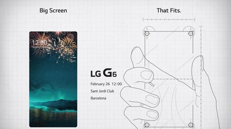 ال‌جی برای معرفی G6 آماده می‌شود؛ محصولی با صفحه نمایش بزرگ