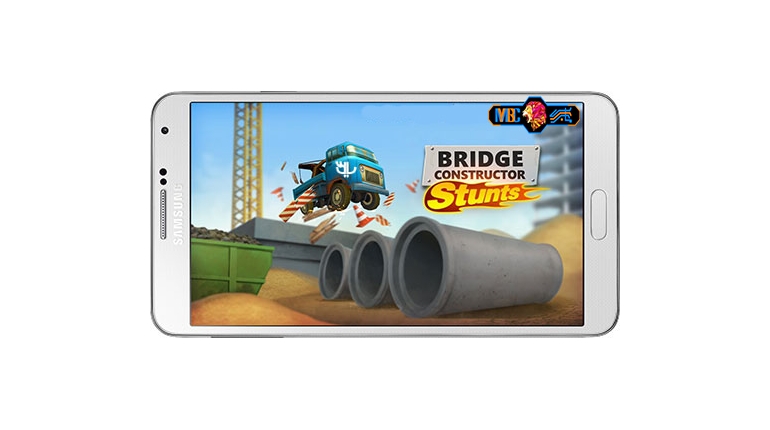 بازی Bridge Constructor Stunts 1.4 پل سازی برای اندروید + پول بی نهایت